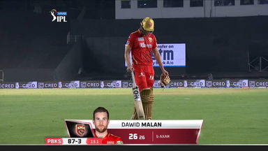 M29: PBKS vs DC – Dawid Malan Wicket