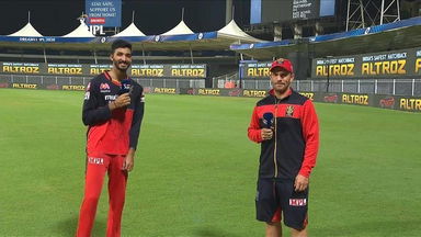 Finch & Padikkal awestruck by the ABD show