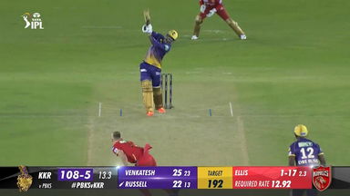 M02: PK vs KKR  – Venkatesh Iyer  Six