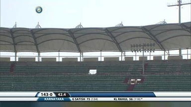 Ranji Trophy Finals 2013-14 - KL Rahul's 131