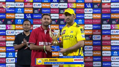 IPL 2025 M30: LSG vs CSK - Player of the Match - MS Dhoni