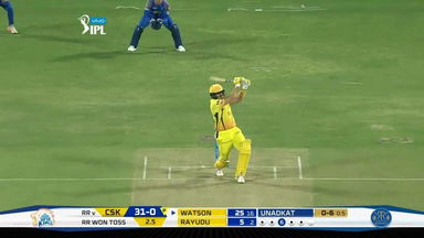 M17: CSK vs RR – Shane Watson Six