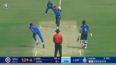 SMAT 2024 QF3, Madhya Pradesh vs Saurashtra: Match Highlights