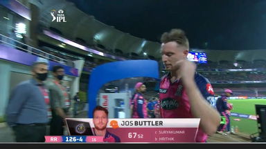 M44: RR vs MI – Jos Buttler Wicket