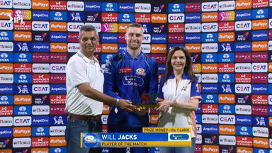 IPL 2025 M45: MI vs LSG - Player of the Match - Will Jacks