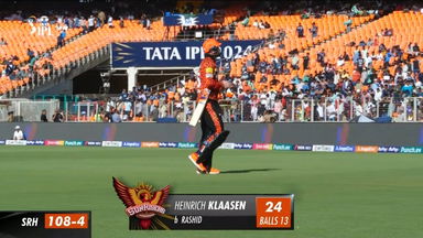 M12: GT vs SRH – Heinrich Klaasen Wicket