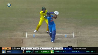IND vs AUS 2023-24, 2ND ODI: Shreyas Iyer Six