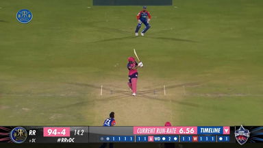 M09: RR vs DC – Riyan Parag Six