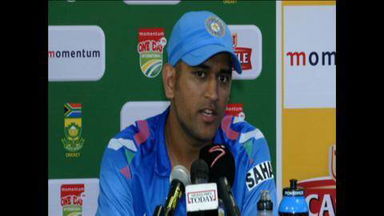 SA v Ind, 2013, 2nd ODI: MS Dhoni's PC
