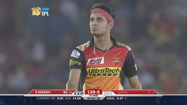 Medium pacer Siddarth Kaul's 3/36