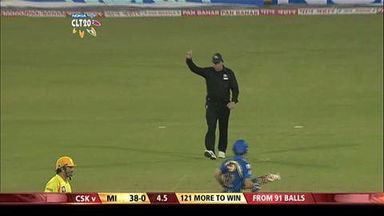 CLT20 2011 Match 03 – CSK vs MI: Highlights