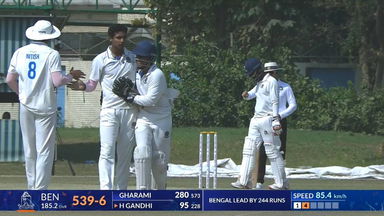 Ranji Trophy 2025-26 QF3, Bengal vs Andhra: Shaik Rasheed's impressive 4/63