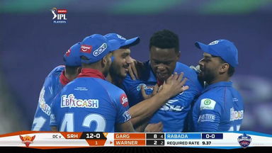 Q2: DC vs SRH – Fall of Wickets