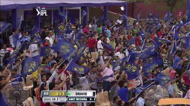 M36: RR vs SRH – Rahul Dravid Six