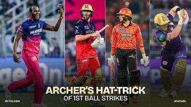 HE'S DONE IT AGAIN! Archer's hat-trick of 1st ball strikes