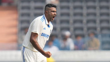 Ashwin bags the first wicket of mega Test series
