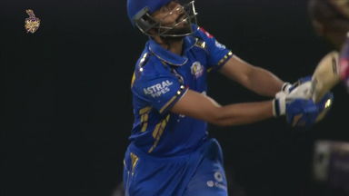 Naman Dhir arrives in style with 6, 6, 4 to keep MI alive