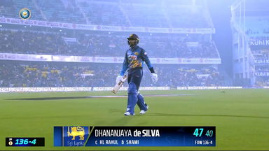 IND vs SL 2023, 1ST ODI: Dhananjaya de Silva  Wicket