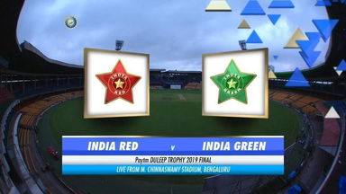 Duleep Trophy, 2019-20: India Red vs India Green: Day 1 Highlights
