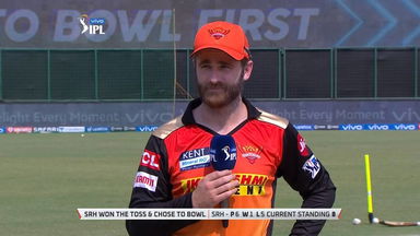 M28: RR vs SRH  – Toss