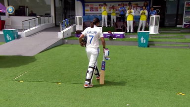 IND-W vs SA-W 2024, 1st Test: Harmanpreet Kaur Wicket