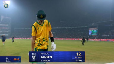 IND vs SA 2025, 1st T20I: Marco Jansen Wicket