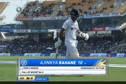IND vs ENG 2021, 2nd Test, Day 3: Ajinkya Rahane Wicket