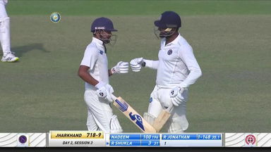 Shahbaz Nadeem's superb 177 (304) against Nagaland