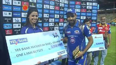 M16: RCB vs MI – Yes Bank Maximum Sixes