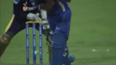 M19: KKR vs RR –  Sanju Samson Wicket