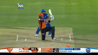 Eliminator: DC vs SRH – Martin Guptill Six