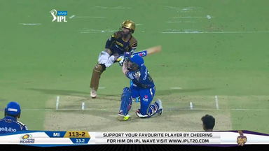 M41: KKR vs MI – Ishan Kishan Six