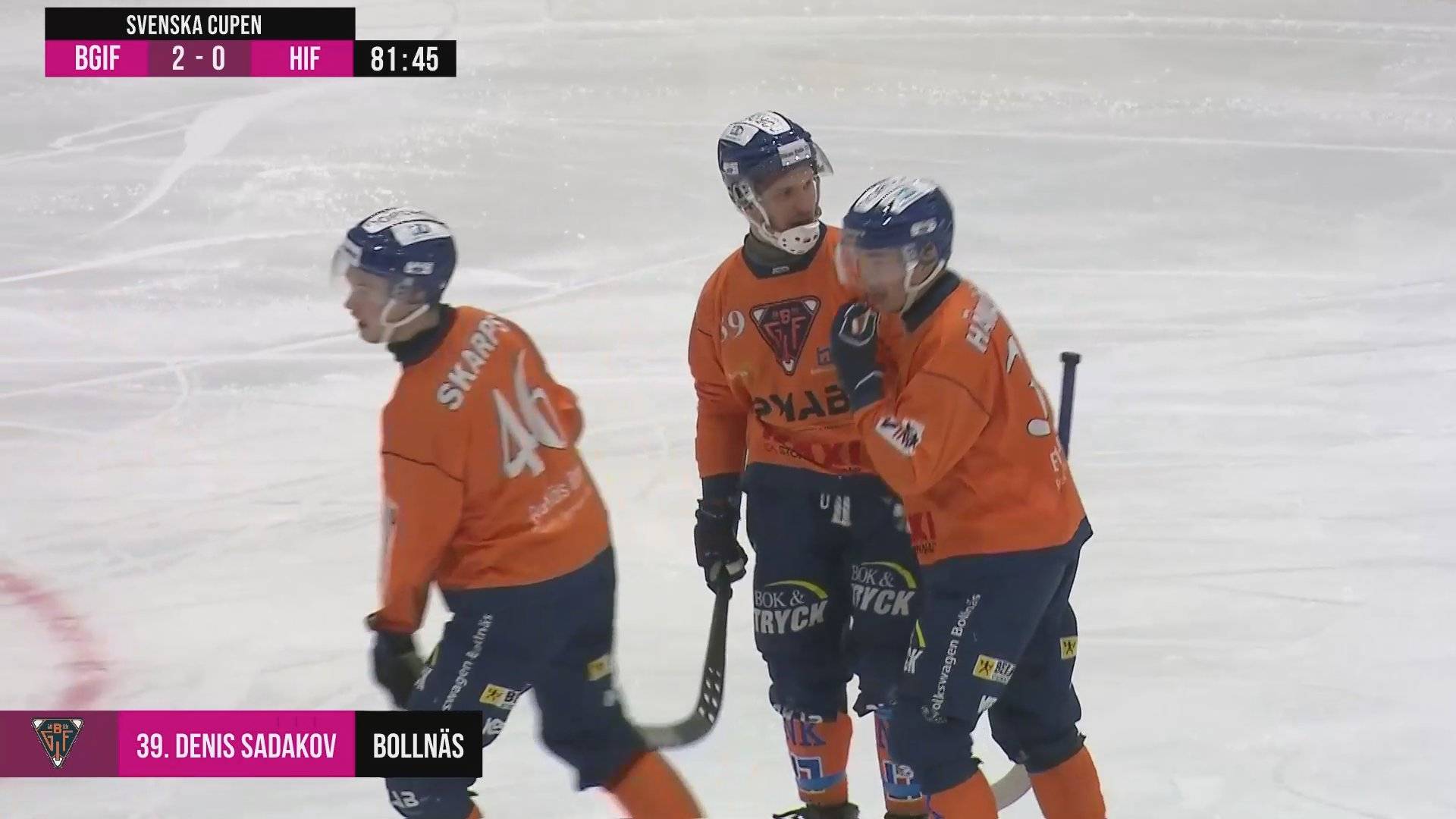 Highlights: Bollnäs GOIF BF - Hammarby IF
