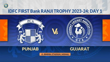 Ranji Trophy 2023/24, Punjab vs Gujarat Day 1: Match Highlights