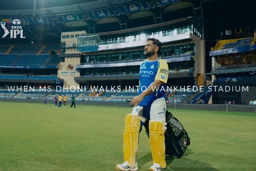 Is MS Dhoni prepping for Wankhede return?