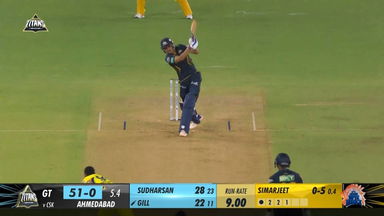 M59: GT vs CSK – Shubman Gill Six