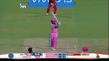 M49: RCB vs RR – Sanju Samson Six