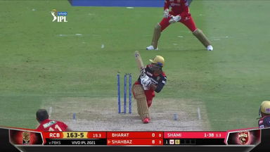Shami's last-over triple treat