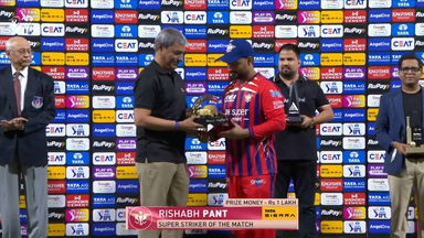IPL 2026 M19: LSG vs GT - Sierra Super Striker of the Match - Rishabh Pant
