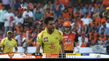 Deepak Chahar's impressive three-wicket haul