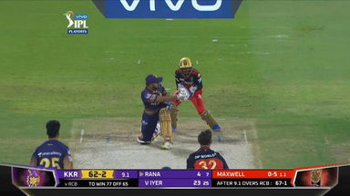 Eliminator: RCB vs KKR – Nitish Rana Six