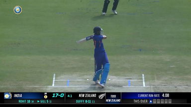 IND vs  NZ 2023, 3RD ODI: Shubman Gill  Six
