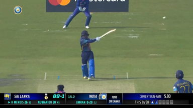 IND vs SL 2023, 2ND ODI: Kusal Mendis  Six