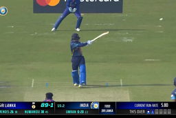 IND vs SL 2023, 2ND ODI: Kusal Mendis  Six