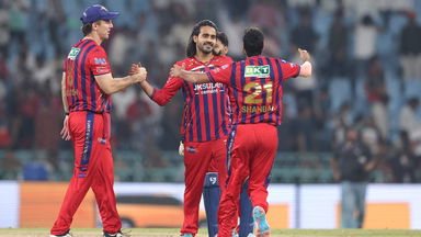 20 runs defended! Digvesh Rathi seals the win for LSG