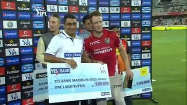 M48: SRH vs KXIP – Yes Bank Maximum Sixes