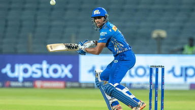 Tilak Varma's confident 38*(27)