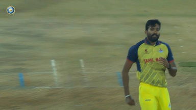 SMAT 2024, Tamil Nadu vs Uttarakhand: Sandeep Warrier's excellent spell of 4/21