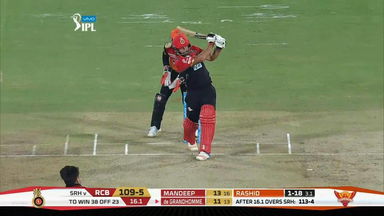 M39: SRH vs RCB – Colin de Grandhomme Six