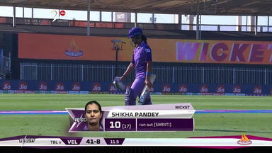 M02: Velocity vs Trailblazers – Shikha Pandey Wicket